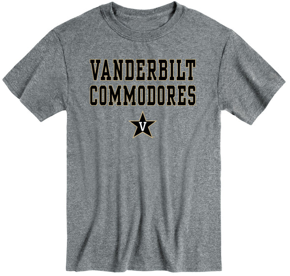 Vanderbilt University Spirit T-Shirt (Charcoal Grey)
