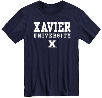 Xavier University Spirit T-Shirt (Navy)