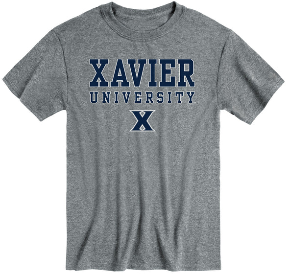 Xavier University Spirit T-Shirt (Charcoal Grey)